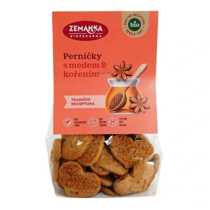 Zemanka Medové bio perníčky 100 g DMT 10/2026