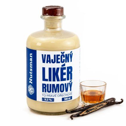 NUTSMAN Vaječný likér - Rumový 500 ml