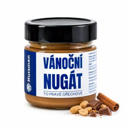 NUTSMAN Vánoční nugát