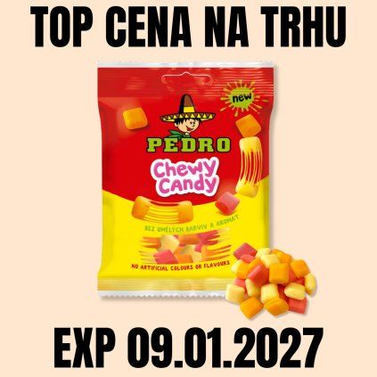 PEDRO Chewy Candy 80 g EXP 09.01.2027