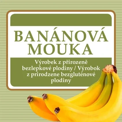 ADVENI Banánová mouka 250 g DMT 10/2026