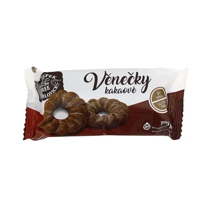 Perník s.r.o. Věnečky kakaové 100g BEZLEPKU DMT 10/2026