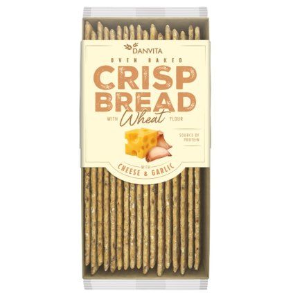 CRISP BREAD Wheat CHEESE & GARLIC