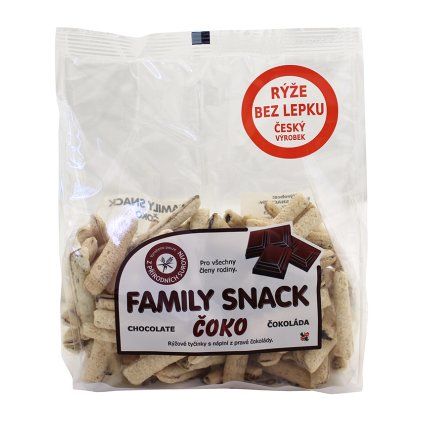 Family snack ČOKO sáček 165 g