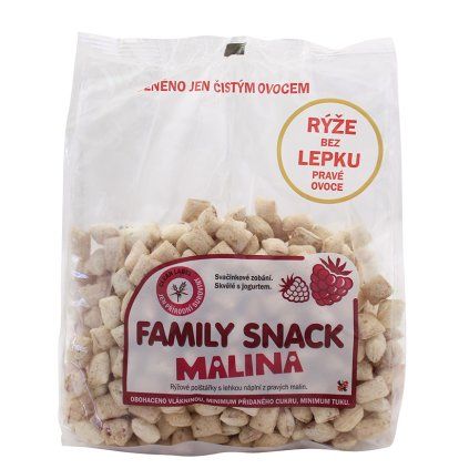 Family snack MALINA sáček 200g
