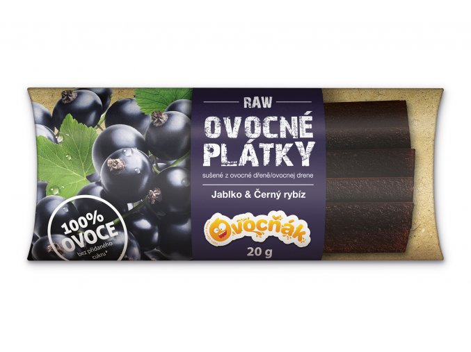 OVOCŇÁK ovocné plátky Rybíz 20g