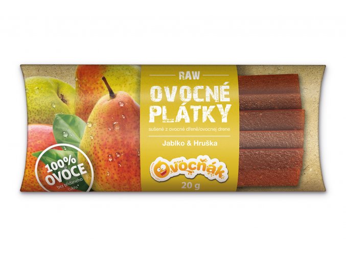 OVOCŇÁK ovocné plátky Hruška 20g