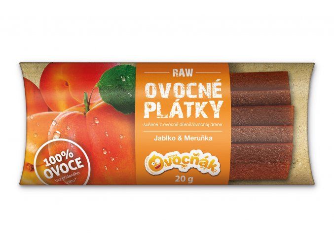 OVOCŇÁK ovocné plátky Meruňka 20 g