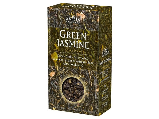 GREŠÍK Čaje 4 světadílů Green Jasmine z.č. 70 g