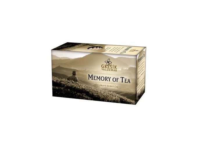 GREŠÍK černý čaj Memory of Tea 20 n.s.