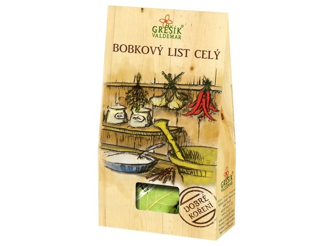 GREŠÍK Dobré koření Bobkový list celý 10g