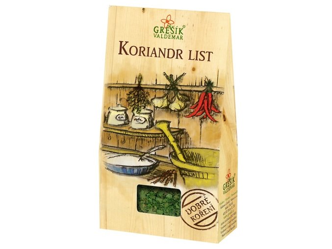 GREŠÍK Dobré koření Koriandr list 20 g