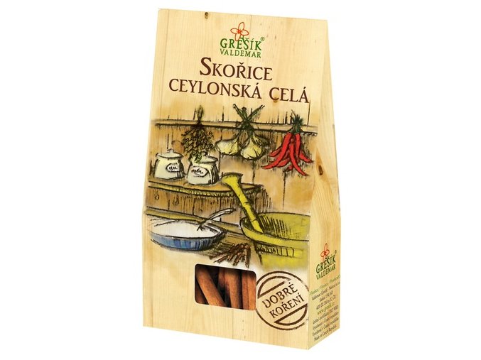 GREŠÍK Dobré koření Skořice ceylonská celá 15 g