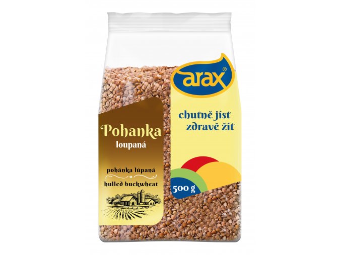 ARAX Pohanka hnědá 500g 3Dv3