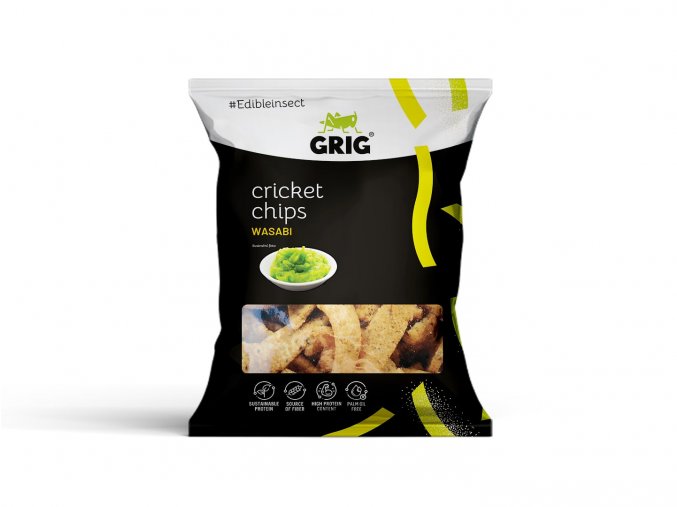 Grig Cvrččí chipsy wasabi 70 g