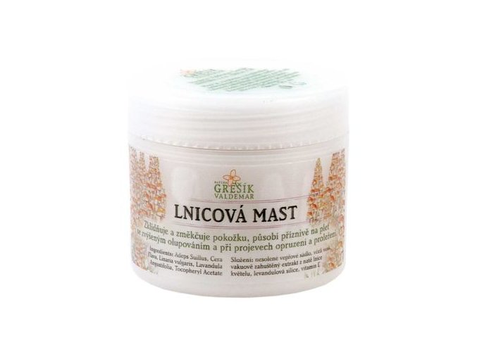 GREŠÍK Lnicová mast 50 ml