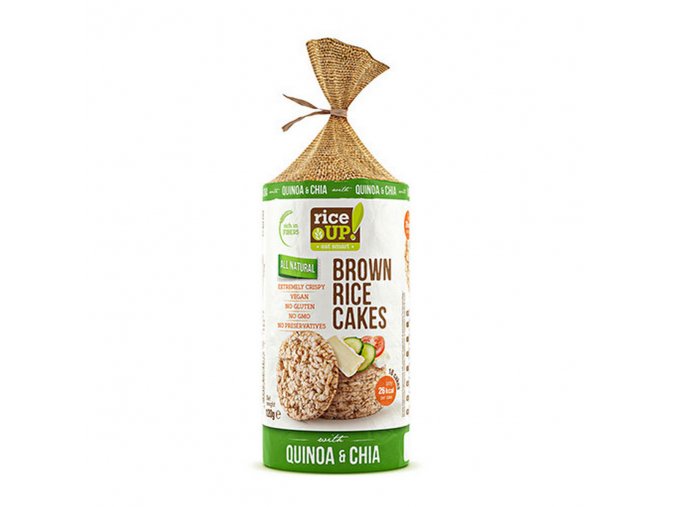 40507 Rýžové chlebíčky s chia quinoa 120g
