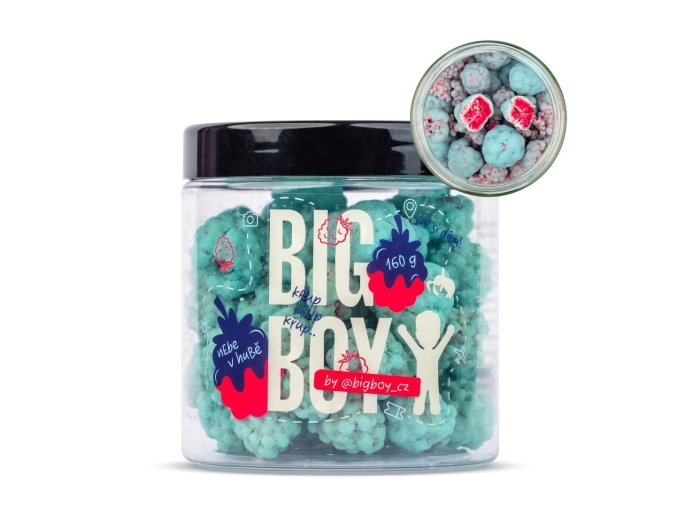 BIG BOY Modrá malina 160 g 1