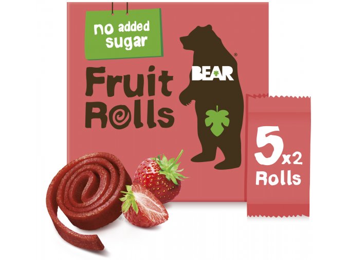 BEAR Fruit Rolls Strawberry MPK x5 E commerce 3D