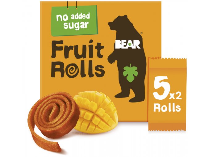 BEAR Fruit Rolls Mango MPK x5 E commerce 3D