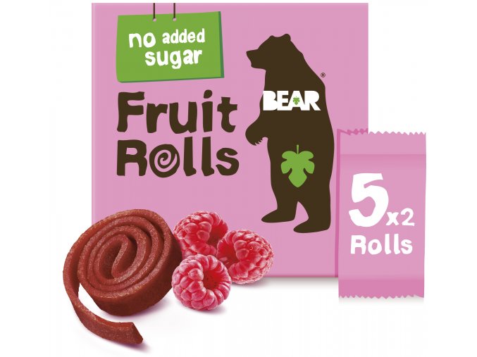 BEAR Fruit Rolls Raspberry MPK x5 E commerce 3D