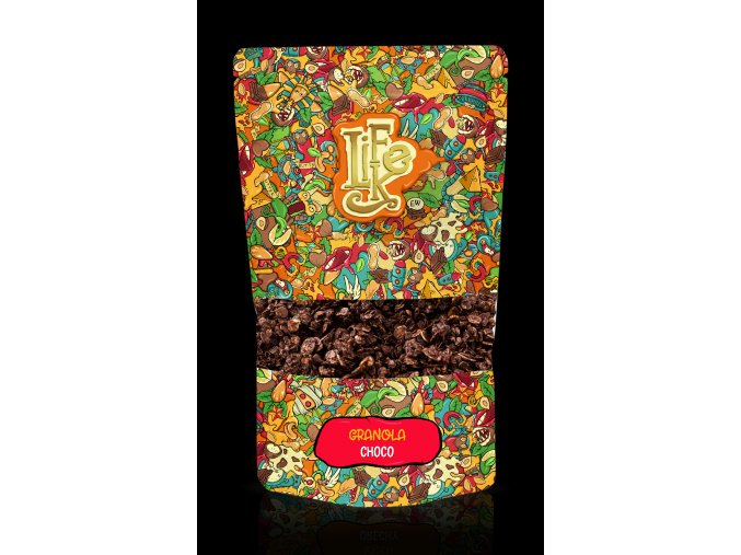 Lifelike doypack 3D granola choco FINAL