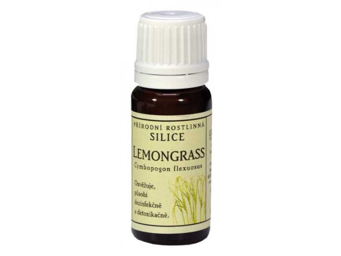 GREŠÍK Rostlinné silice Lemongrass přírodní 10 ml