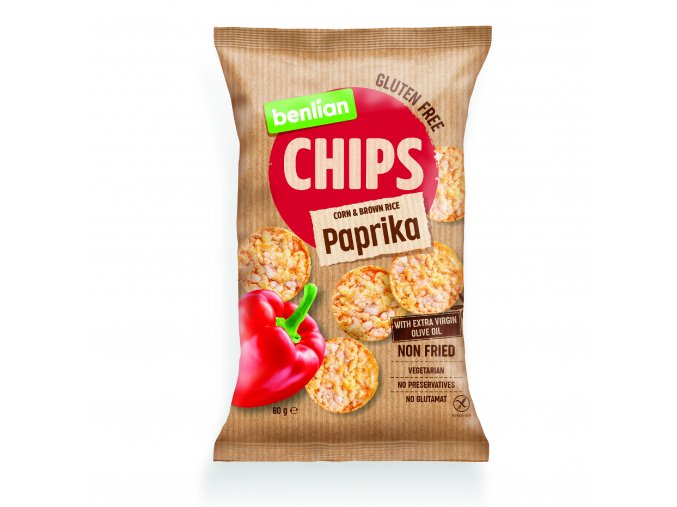 Paprika 60g Chips