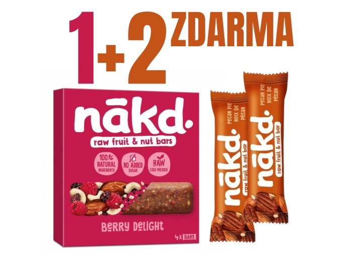 1+2 Zdarma NAKD 1