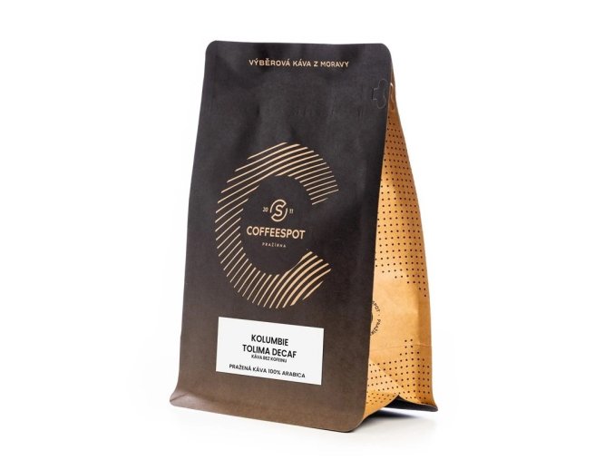 1954 kolumbie tolima decaf kava bez kofeinu