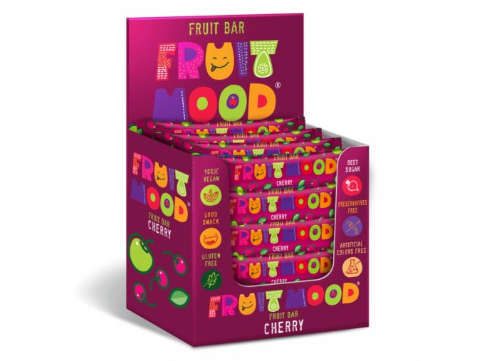 Sergio Ovocná tyčinka Fruit Mood třešeň 30 ks