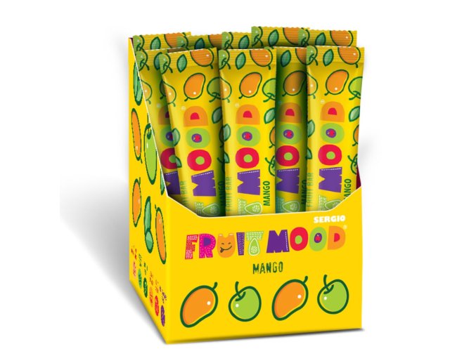 Sergio Ovocná tyčinka Fruit Mood mango 30 ks
