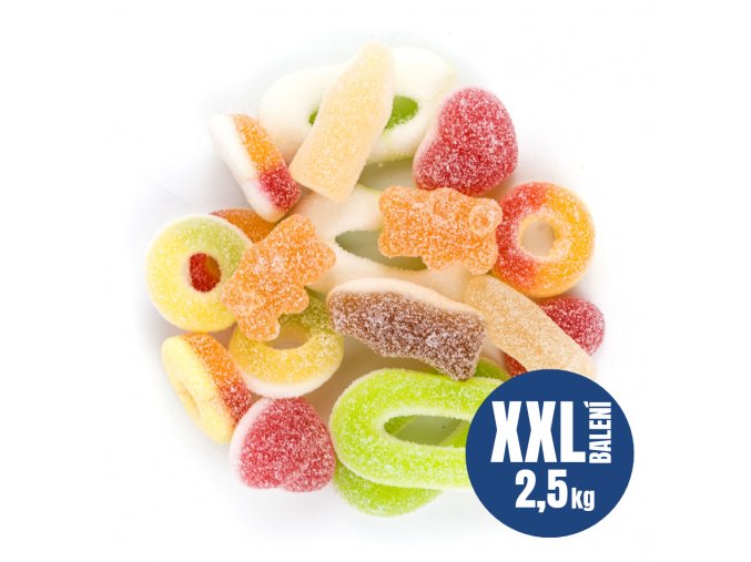 NUTSMAN Želé kyselý MIX AKCE GASTRO 2,5 kg