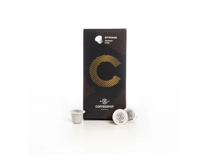 Coffeespot Kávové kapsle STRONG 10 ks