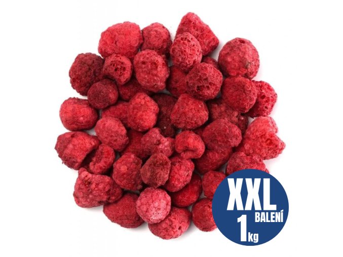 NUTSMAN Maliny lyofilizované XXL balení 1 kg