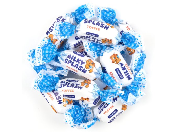 NUTSMAN Karamelky s mléčnou náplní Roshen Milky splash