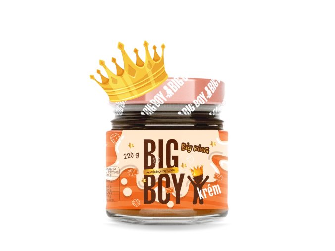 big boy big king krem s liskovymi orechy s mlekem a karamelem 220g 3