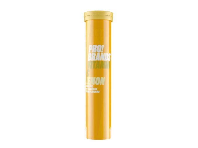 PROBRANDS Vitamin C šumivé tablety 20 ks citron 80 g