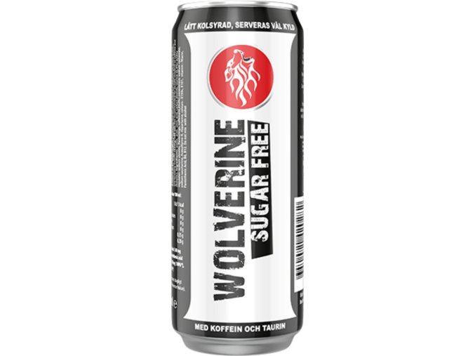 Wolverine Energy Drink bez cukru 250 ml