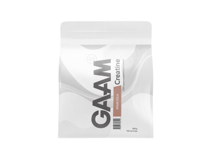 GAAM 100% Creatine monohydrate 500 g - sour cola EXP 11/2024