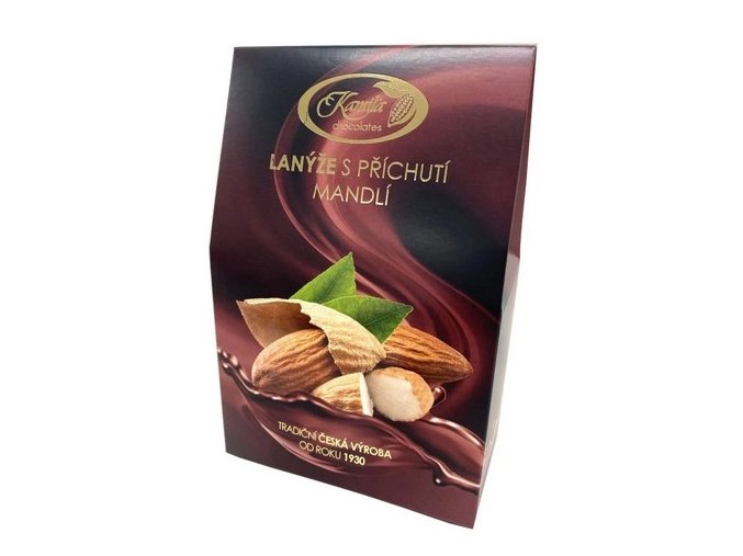 Lanýže mandlové 200g Kamila Chocolates