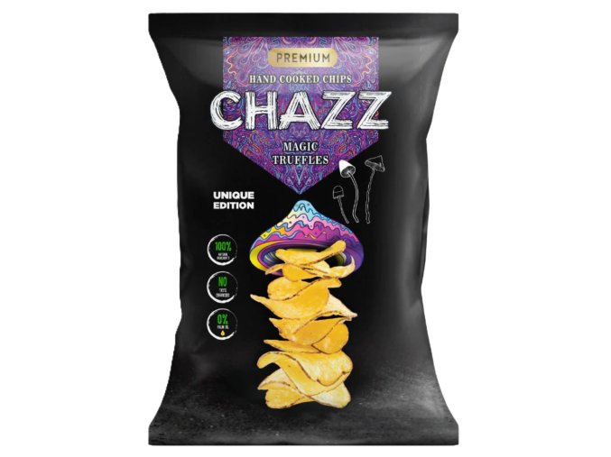 CHAZZ Bramborové chipsy s lanýži 90 g
