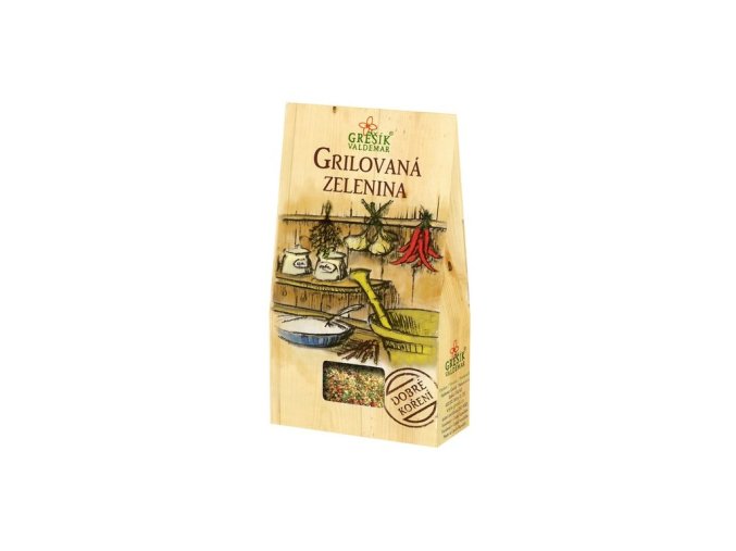 GREŠÍK Dobré koření Grilovaná zelenina 50 g DMT 03/25
