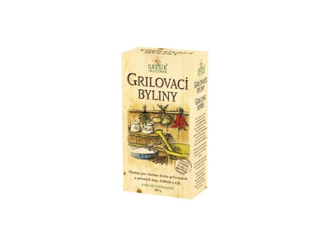 GREŠÍK Dobré koření Grilovací byliny 100 g DMT 03/25