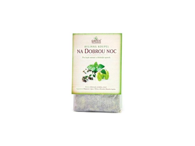 GREŠÍK Na dobrou noc koupel 20g DMT 05/25