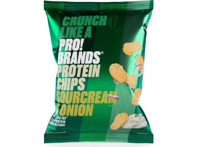PROBRANDS ProteinPro Chips smetana/cibule 50 g DMT 05/25