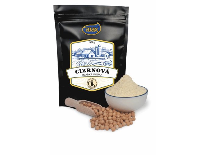 ARAX Mouka cizrnová hladká nat. 300 g DMT 04/25