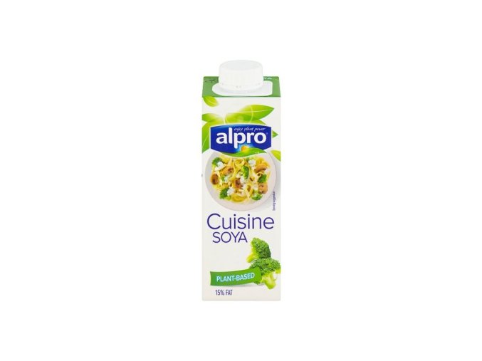 Alpro smetana sojová 250ml DMT 07/25