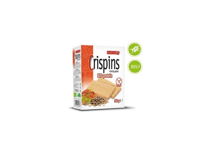 Extrudo Crispins Proteinový 100 g DMT 07/25