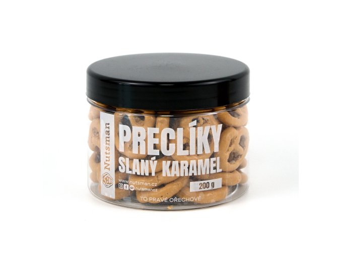 NUTSMAN Preclíky slaný karamel 200 g
